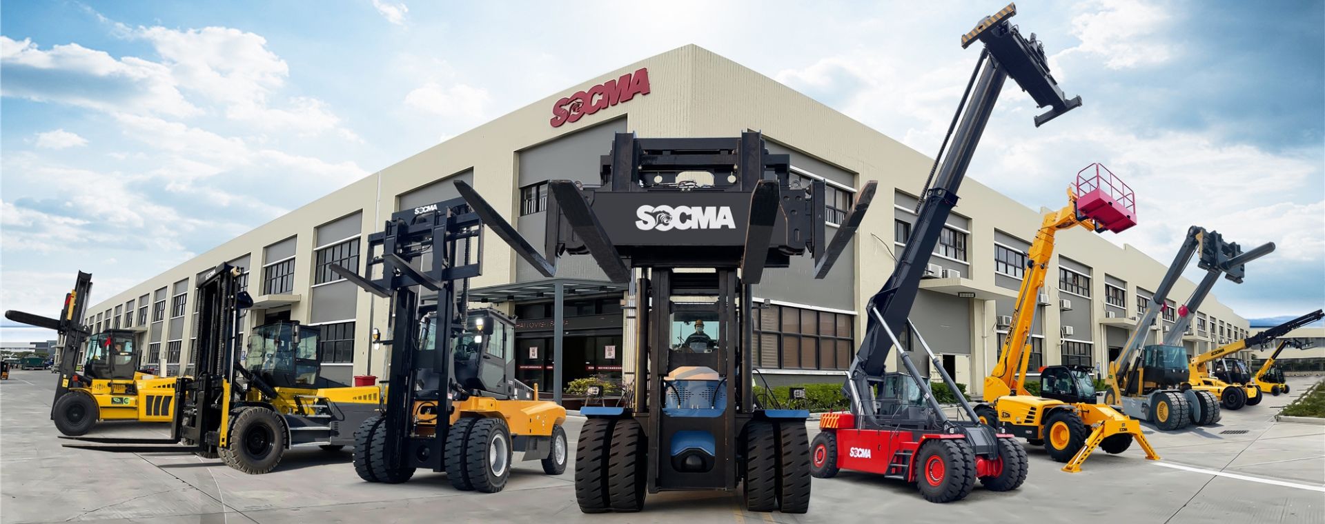 Вилочный погрузчик SOCMA 30 тонн создан для самых сложных задач